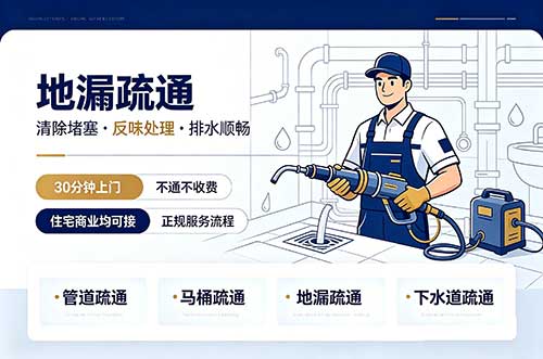 高要地漏疏通