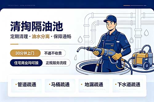 高要清掏隔油池
