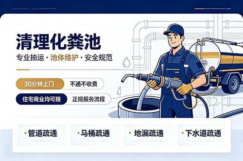 高要清理化粪池